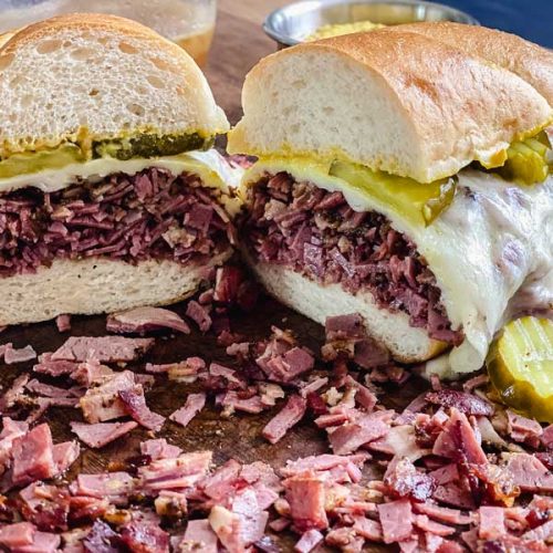 French Dip Pastrami Sandwich Recipe Grill Recipes Grillseeker