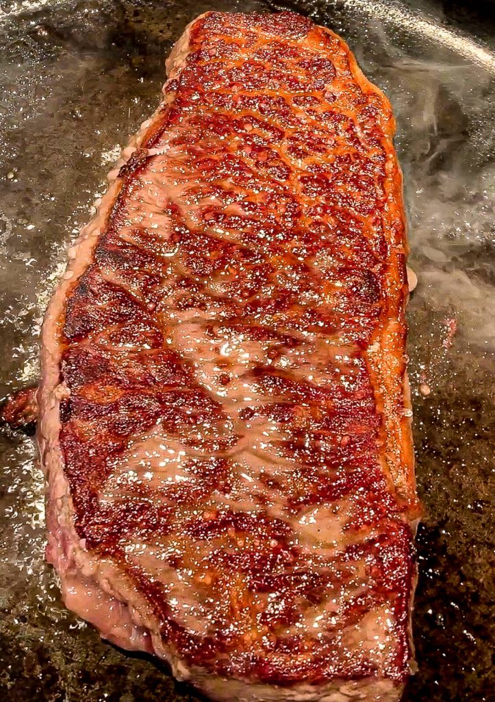 Easy Pan-Seared Wagyu Ribeye Steak