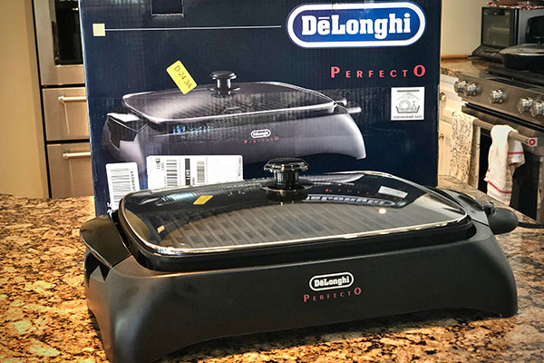 Cooker Review: Delonghi Perfecto Electric Indoor Grill - Grill