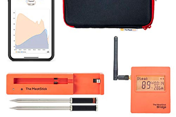 WiFi Bridge Set, 2-Probe Package, Unlimited Range Wireless Meat  Thermometer