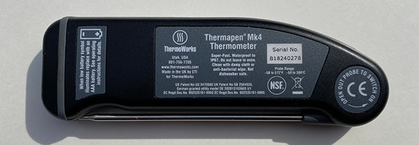 Thermapen MK4 Thermometer - Indigo Pool Patio BBQ