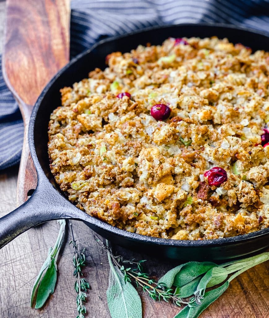 Cranberry and Sausage Stuffing Recipe - Grillseeker