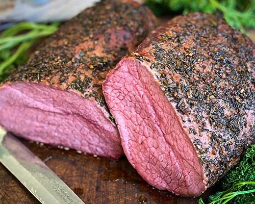 Smoked Roast Beef With Eye Of Round Roast Grillseeker