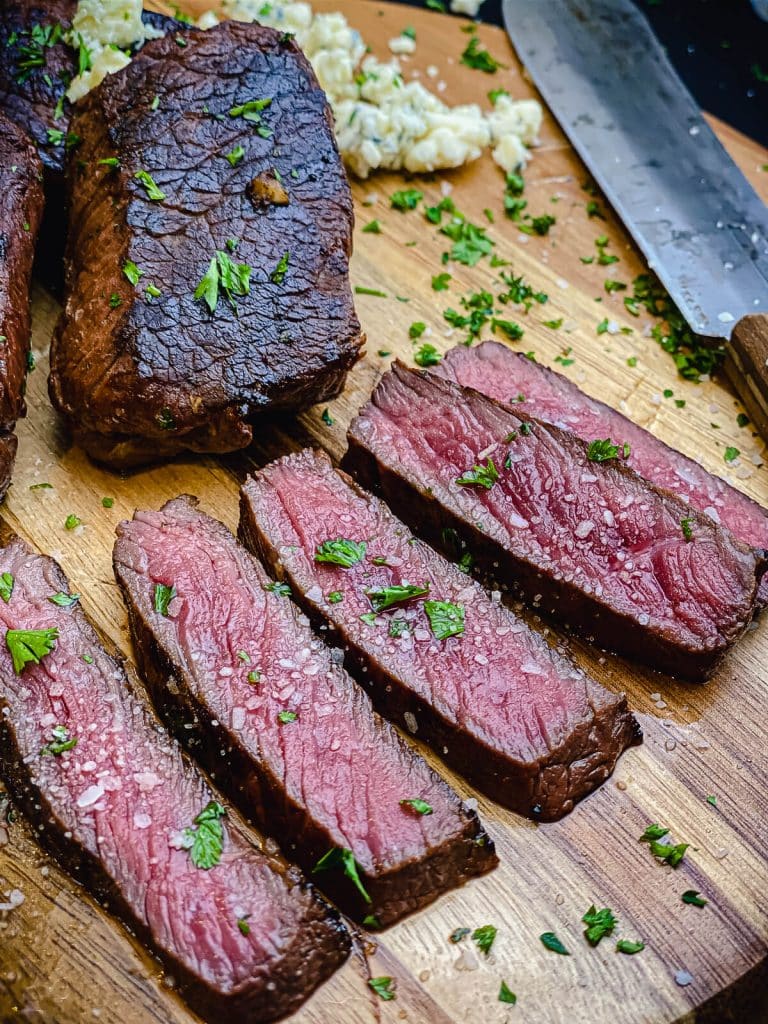 Marinated Venison Steak