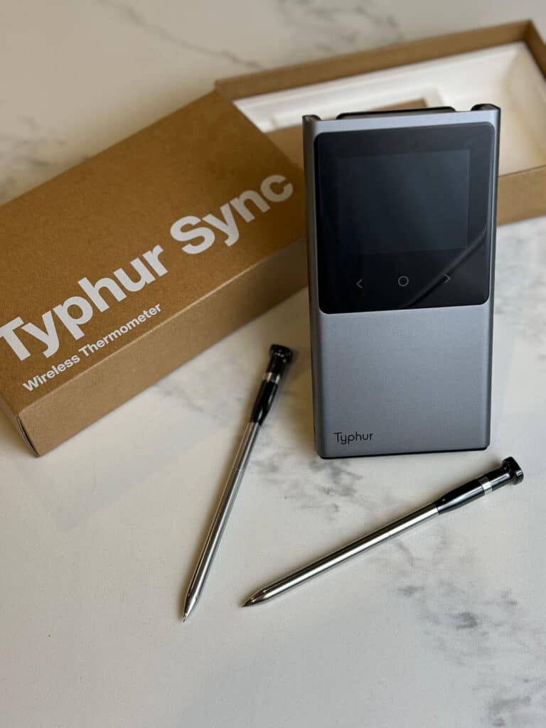 Typhur sync duel thermometer.