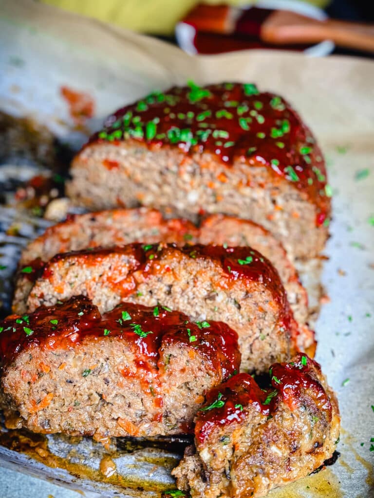 sliced turkey meatloaf