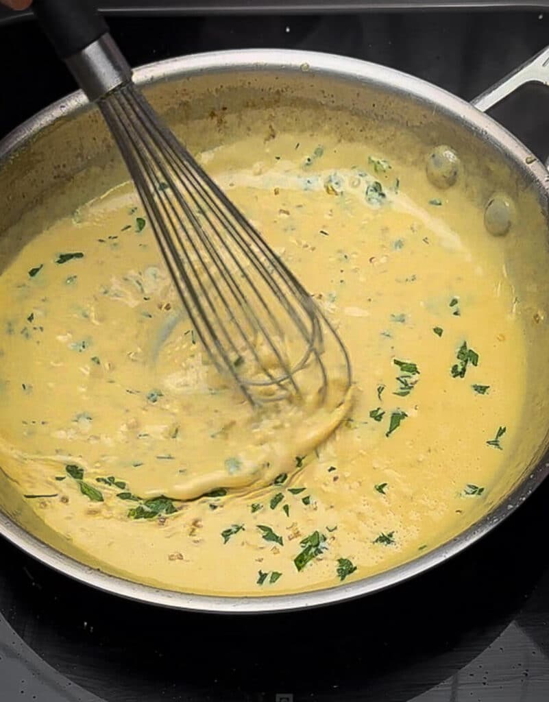 white wine dijon cream sauce